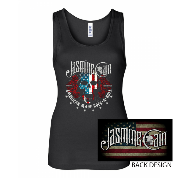 Jasmine Cain American Made Ladies Tank