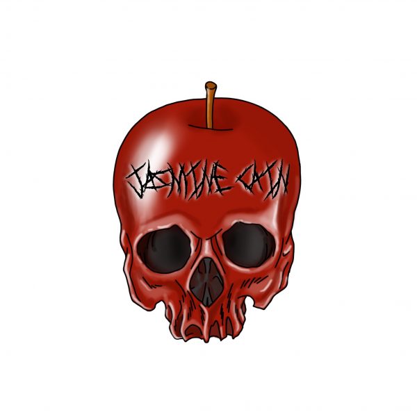 Jasmine Cain - 5x5 Death Apple Sticker